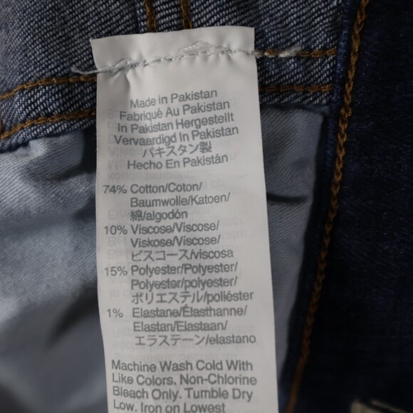 Madewell Women's Size 29 10" High Rise Skinny Jeans Dark Wash Stretch - Picture 7 of 8